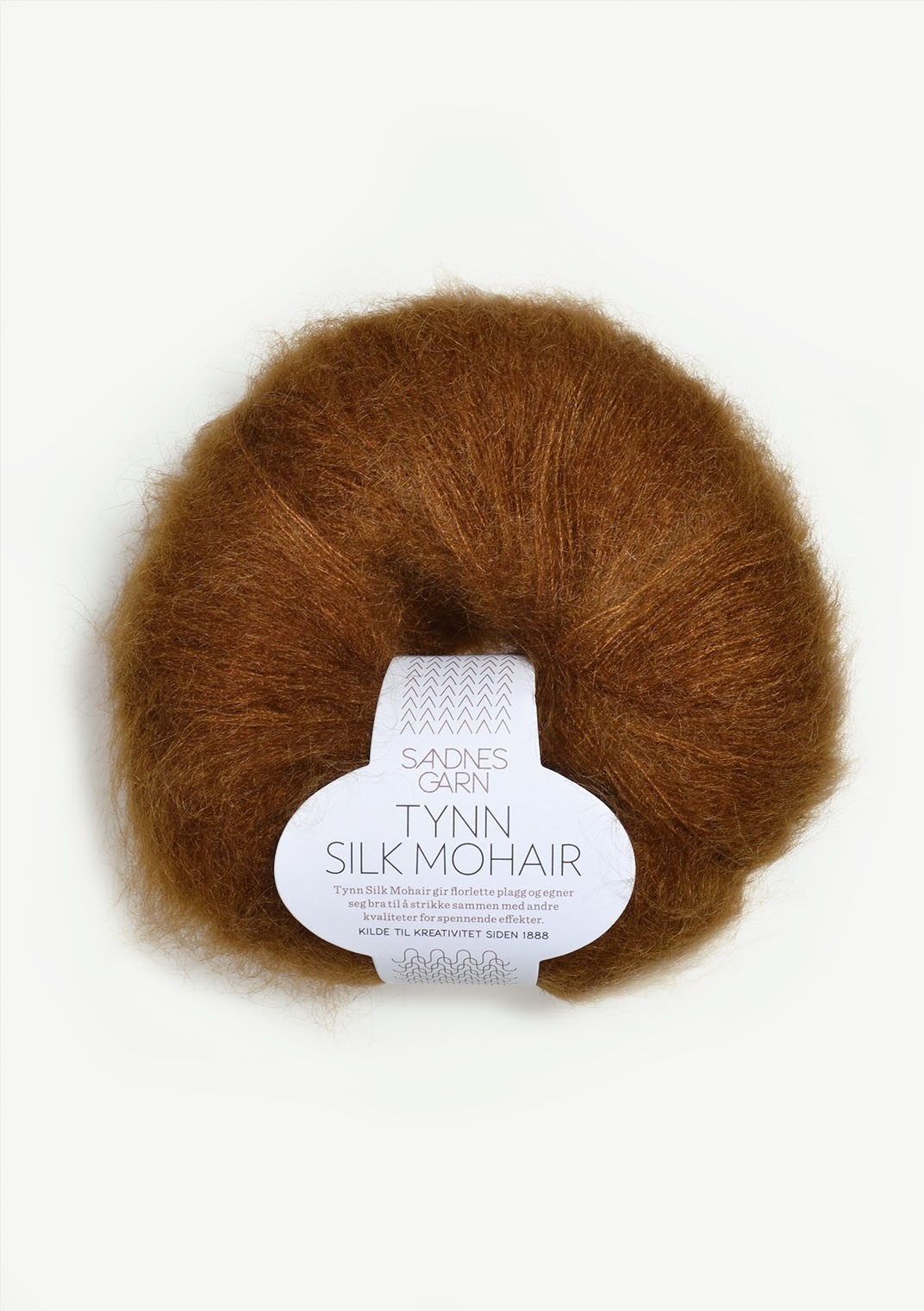 Tynn Silk Mohair, 2755 Kullanruskea