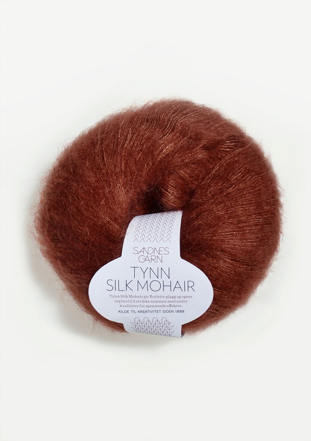 Tynn Silk Mohair, 3554 Ruoste