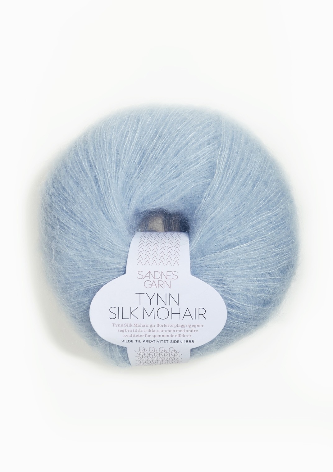 Tynn Silk Mohair, 6012 Vaaleansininen