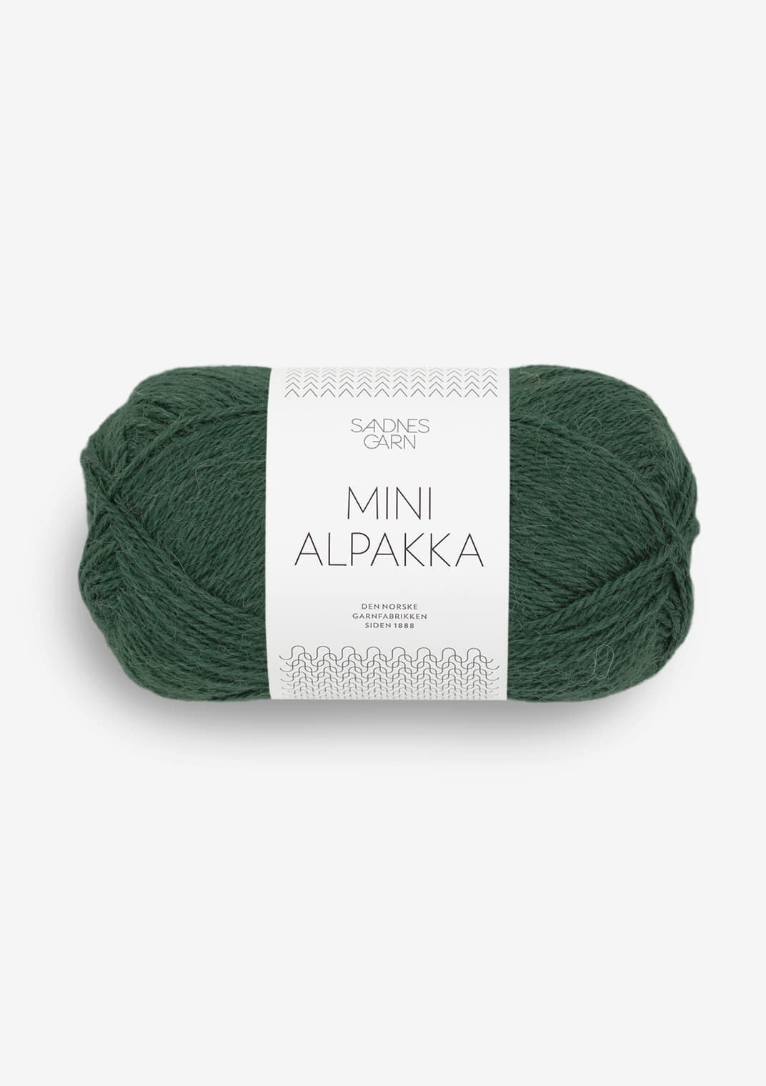 Mini Alpakka, 8581 Syvä metsänvihreä