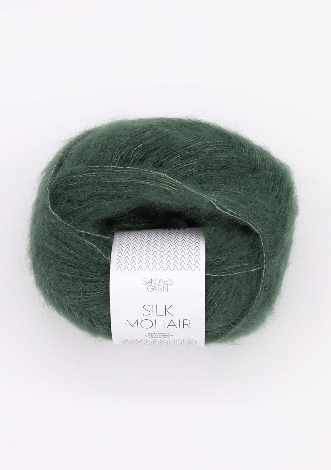 Silk Mohair, 8581 Syvä metsänvihreä