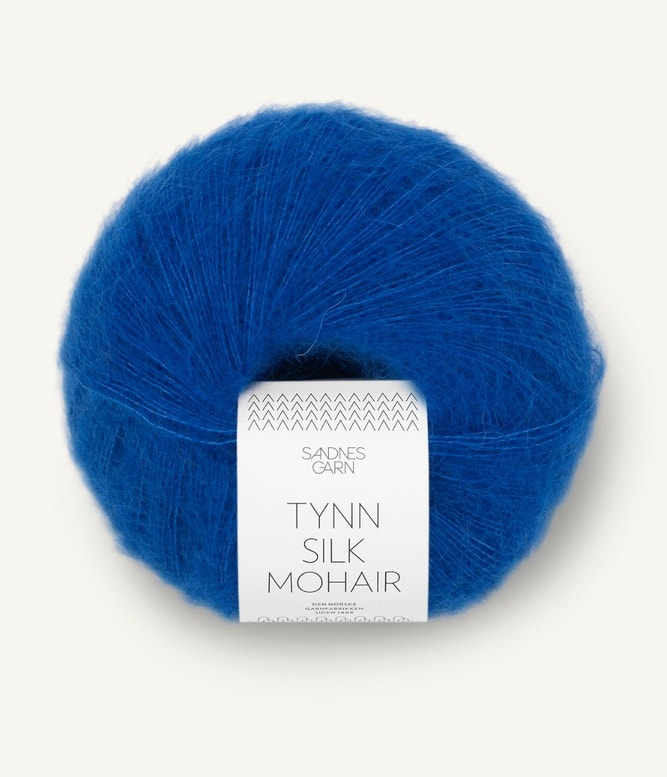 Tynn Silk Mohair, 6046 PIrteänsininen
