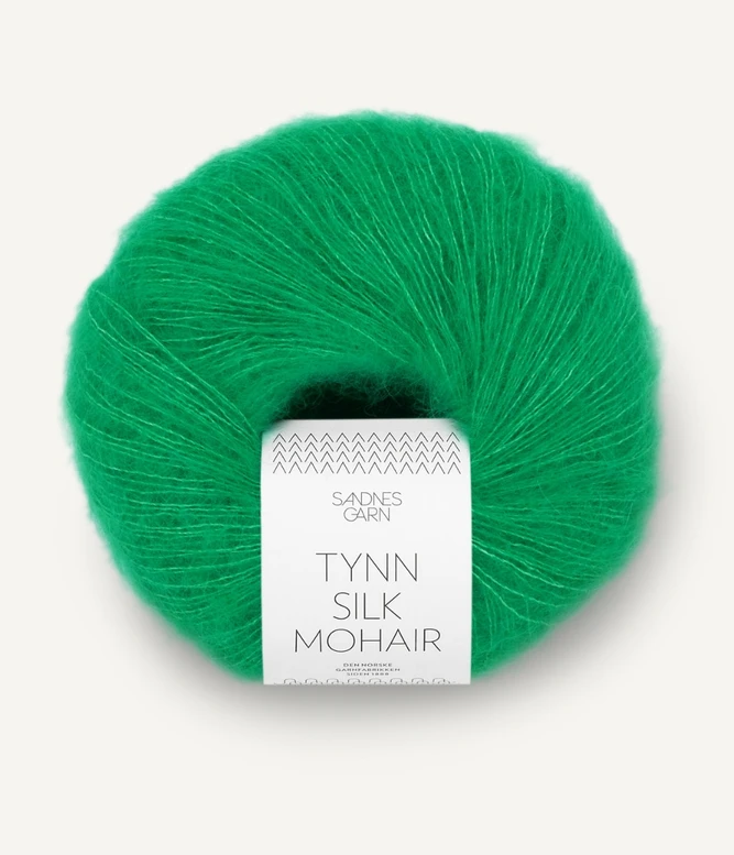 Tynn Silk Mohair, 8236 Vihreä