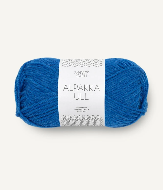 Alpakka Ull,6046 Sininen