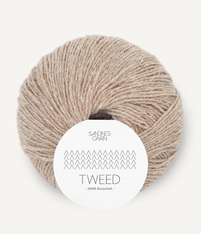 Tweed Recycled 2585, Beige