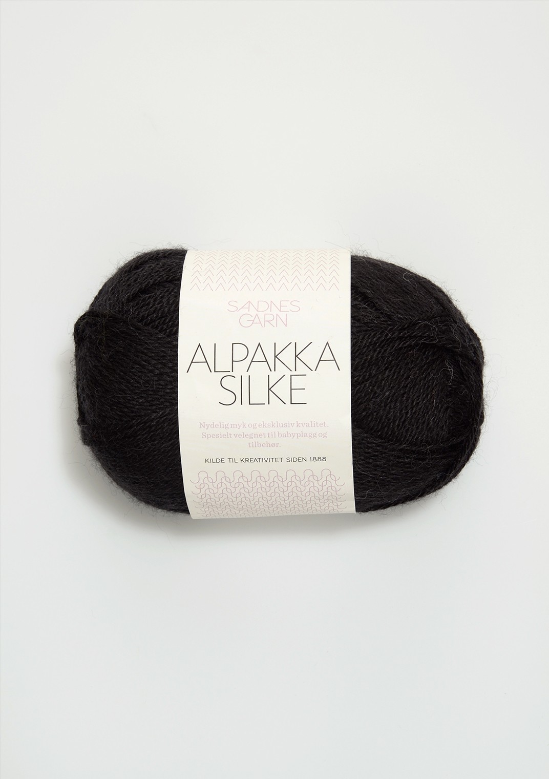 Alpakka Silke, 1099 Musta