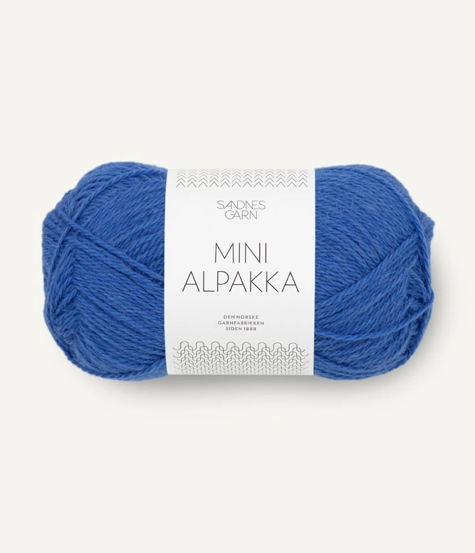 Mini Alpakka, 5845 Dazzling Blue