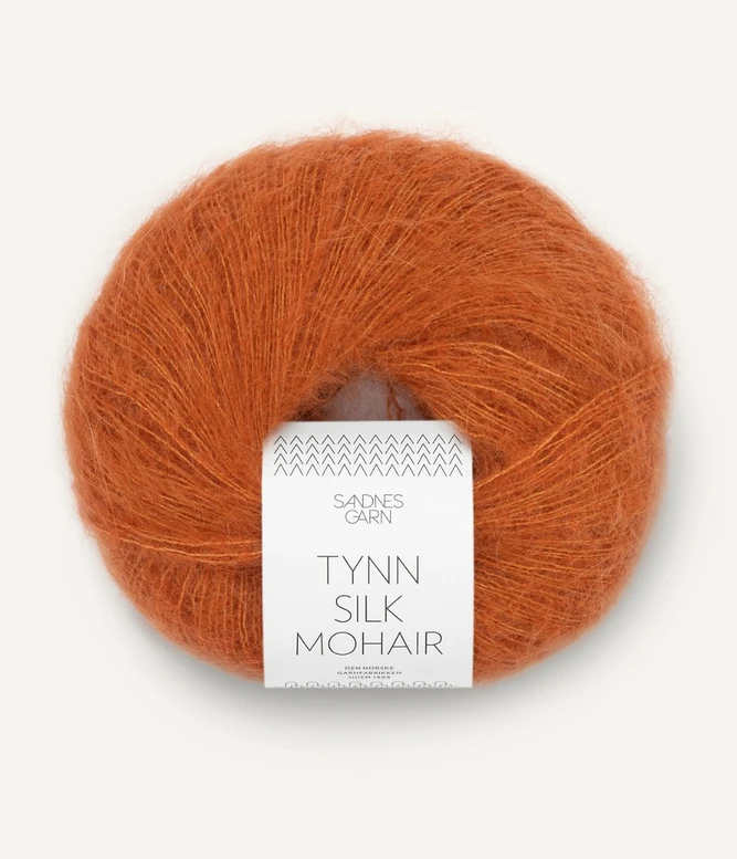 Tynn Silk Mohair, 2745 Konjakki