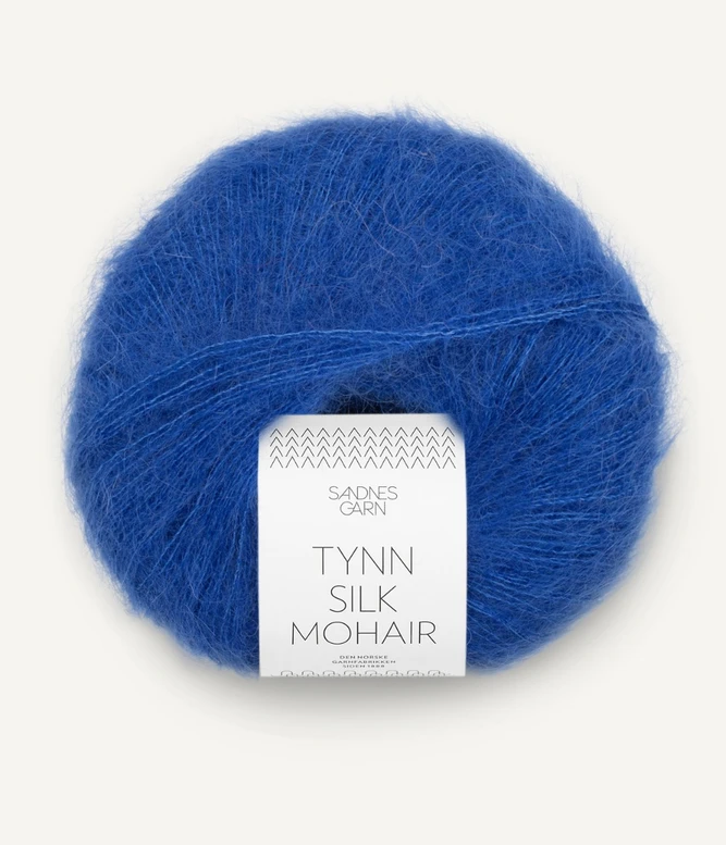 Tynn Silk Mohair, 5845 Dazzling blue